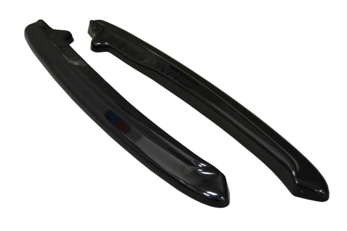 Heck Ansatz Flaps Diffusor passend für Lexus IS Mk3 Facelift T schwarz Hochglanz – Ansicht 5