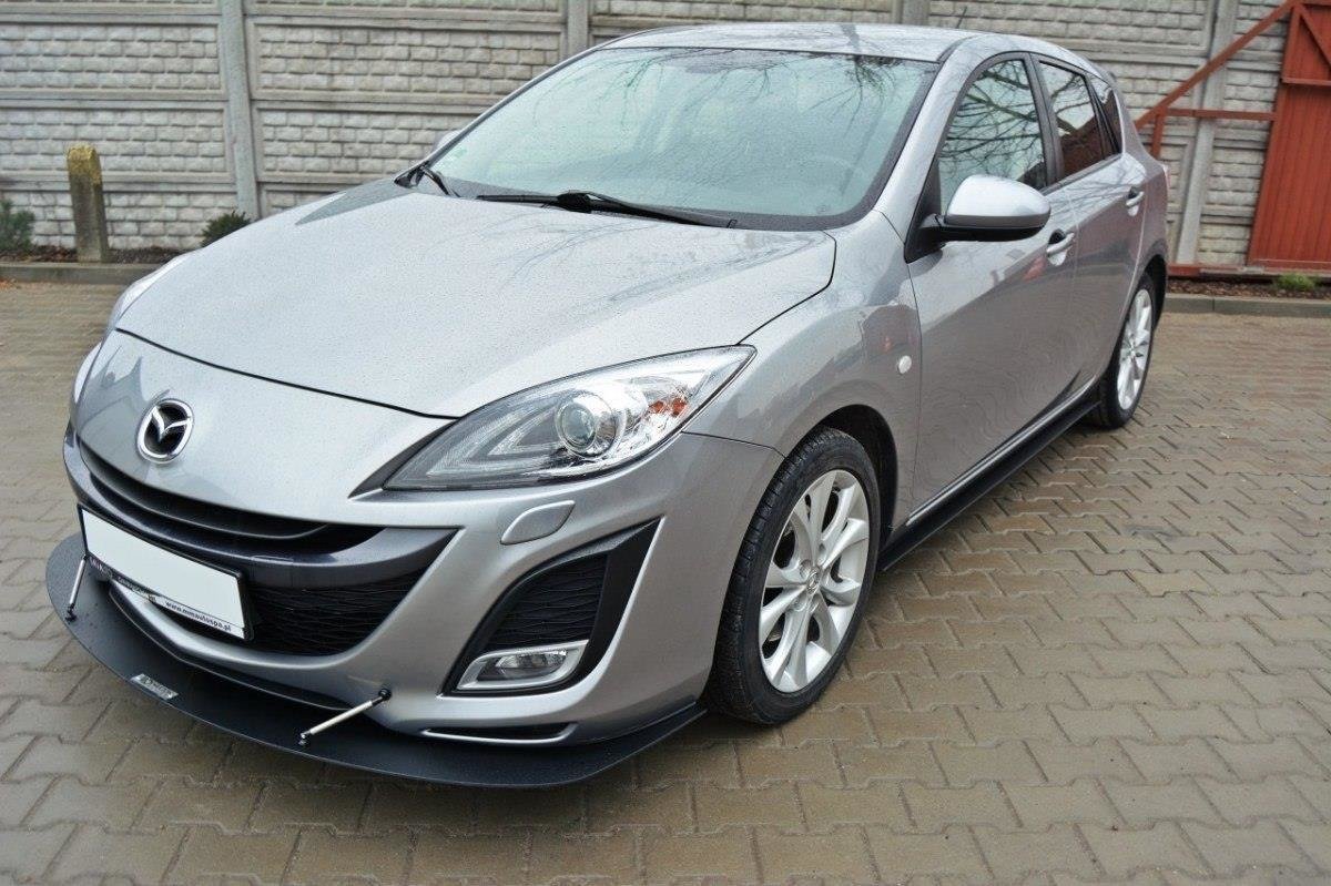 Racing Seitenschweller Ansatz MAZDA 3 MK2 SPORT (vor Facelift) – Ansicht 3