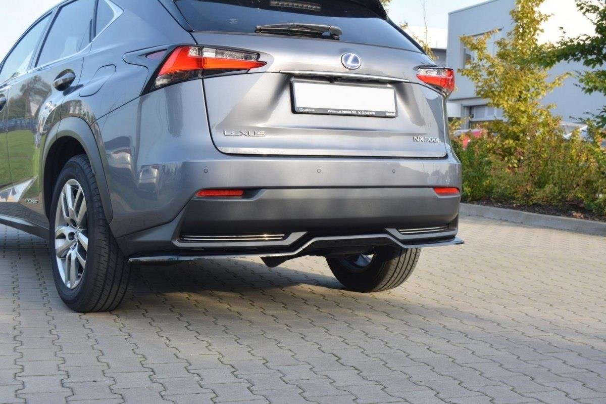 Heckansatz Lexus NX Mk1 H  schwarz Hochglanz – Ansicht 3