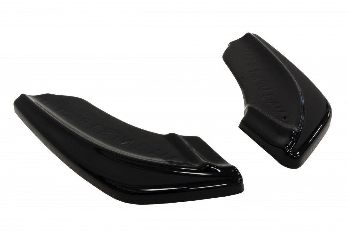 Heck Ansatz Flaps Diffusor passend für MAZDA 3 MPS MK1 (PREFACE) US-Spec Version schwarz Hochglanz – Ansicht 5