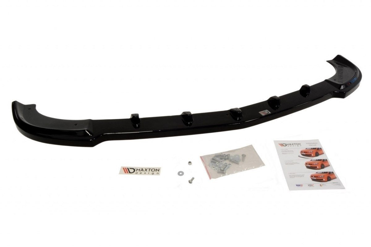 Street+ Spoilerlippe Front Ansatz passend für MERCEDES SLK R170 FÜR AMG 204 STOßSTANGE schwarz Hochglanz – Ansicht 4