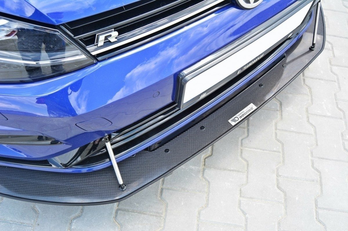 VW GOLF 7 R Facelift - HYBRID Racing Front Ansatz passend für Carbon Look – Ansicht 1