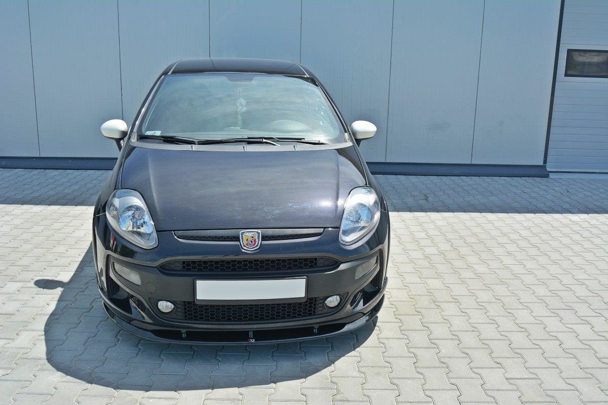 Frontdiffusor Abarth Punto Evo  schwarz Hochglanz – Ansicht 4