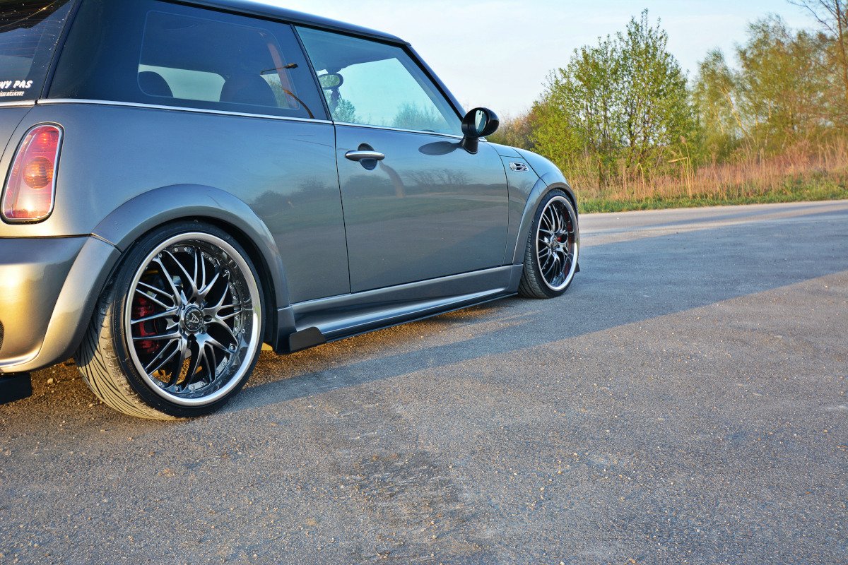 Racing Seitenschweller Ansatz MINI R53 COOPER S JCW – Ansicht 1