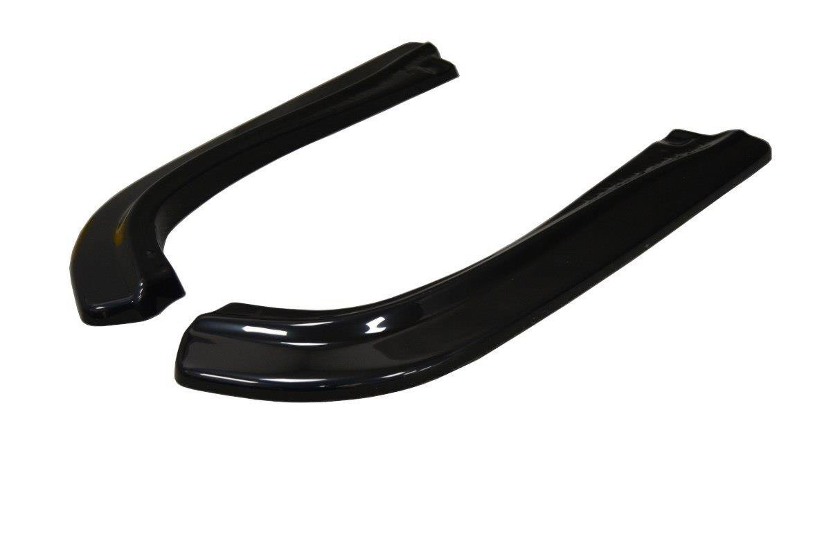 Heck Ansatz Flaps Diffusor passend für Infiniti G37 Limousine schwarz Hochglanz – Ansicht 6