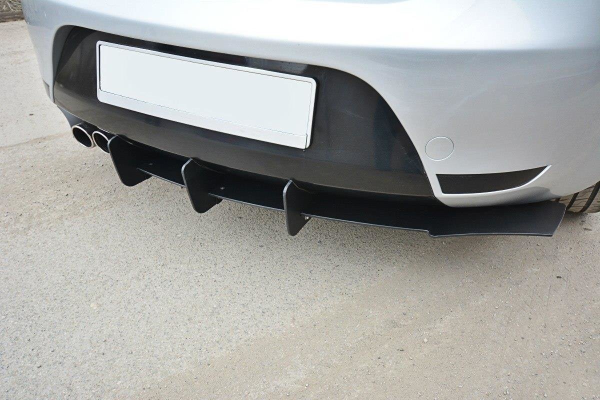 Diffusor Heck Ansatz passend für Heckschürze V.1 passend für Seat Leon Mk2 Cupra/ FR – Ansicht 1
