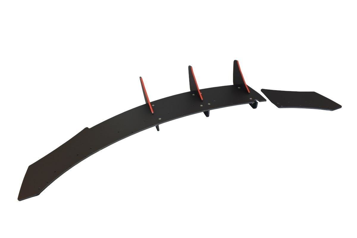 Diffusor Heck Ansatz passend für Heckschürze V.1 passend für Seat Leon Mk2 Cupra/ FR – Ansicht 6