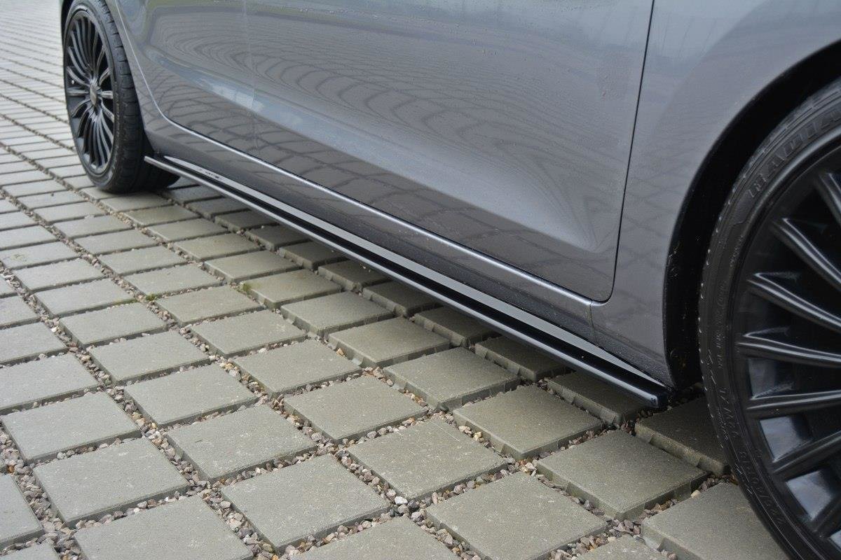 Street+ Seitenschweller Leisten passend für Hyundai i30 Mk2 schwarz Hochglanz – Ansicht 4