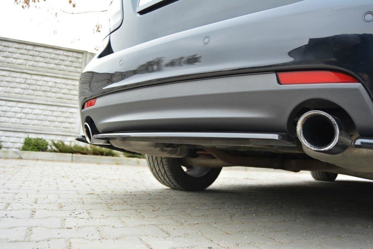 Heckansatz Saab 9-3 Aero Mk2 Facelift schwarz Hochglanz – Ansicht 5