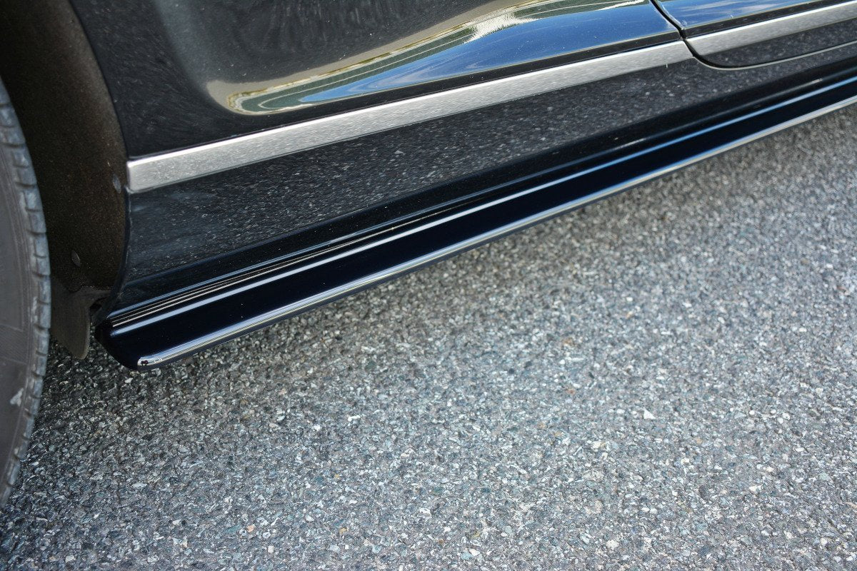 Street+ Seitenschweller Leisten passend für BENTLEY CONTINENTAL GT schwarz Hochglanz – Ansicht 4