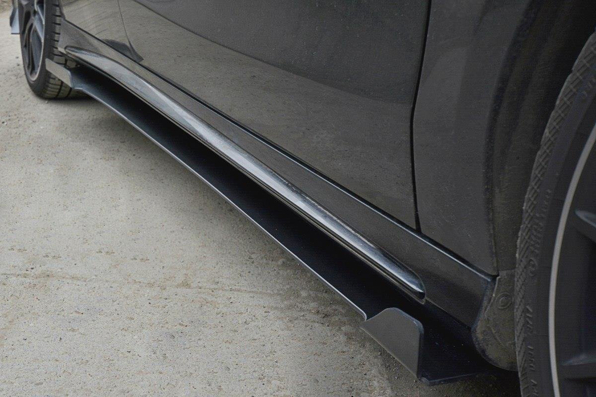 Racing Seitenschweller Ansatz V.1 Mercedes CLA A45 AMG C117 Facelift – Ansicht 1