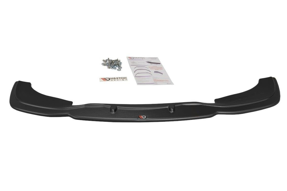 Street+ Spoilerlippe Front Ansatz V.2 passend für BMW M3 E46 Coupe schwarz Hochglanz – Ansicht 2
