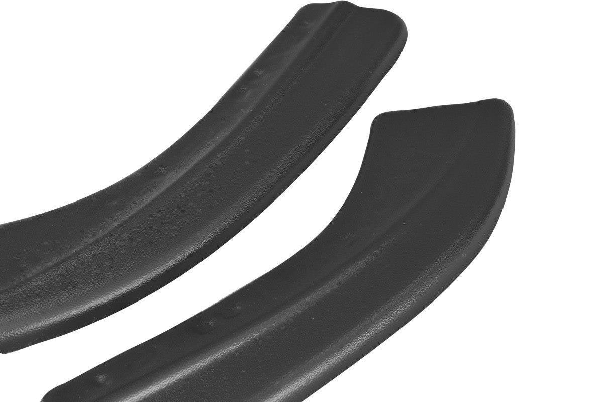 Heck Ansatz Flaps Diffusor passend für Skoda Rapid Spaceback schwarz Hochglanz – Ansicht 7