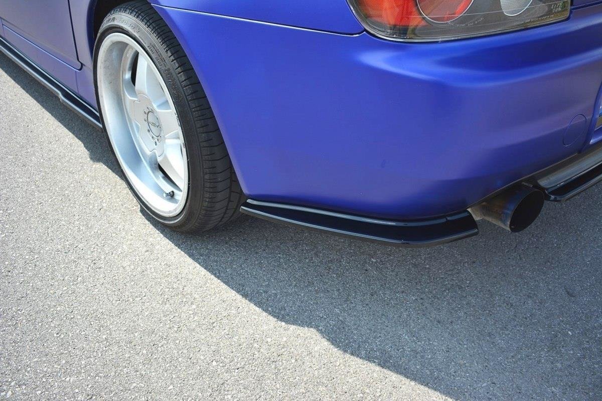 Heck Ansatz Flaps Diffusor passend für HONDA S2000 schwarz Hochglanz – Ansicht 2