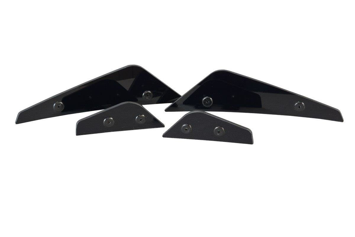 Stoßstangen Flaps Wings vorne Canards passend für Ford Fiesta Mk8 ST/ ST-Line – Ansicht 6