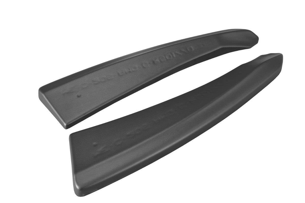 Heck Ansatz Flaps Diffusor passend für Mercedes C-Klasse C205 63 AMG Coupe schwarz Hochglanz – Ansicht 7