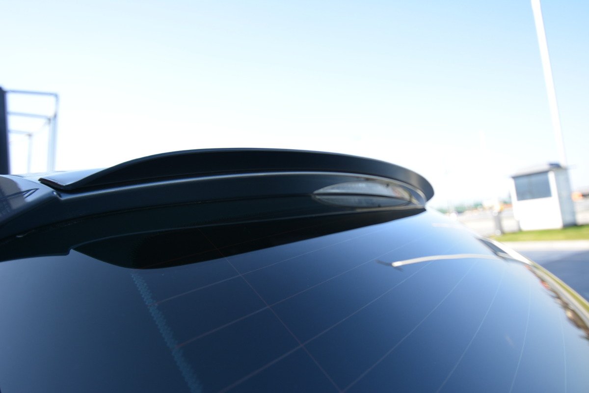 Heckspoiler Lippe BMW 5er E61 M Paket schwarz Hochglanz – Ansicht 3