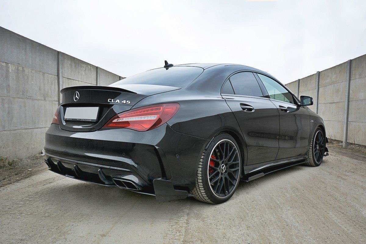 Racing Seitenschweller Ansatz V.1 Mercedes CLA A45 AMG C117 Facelift – Ansicht 2