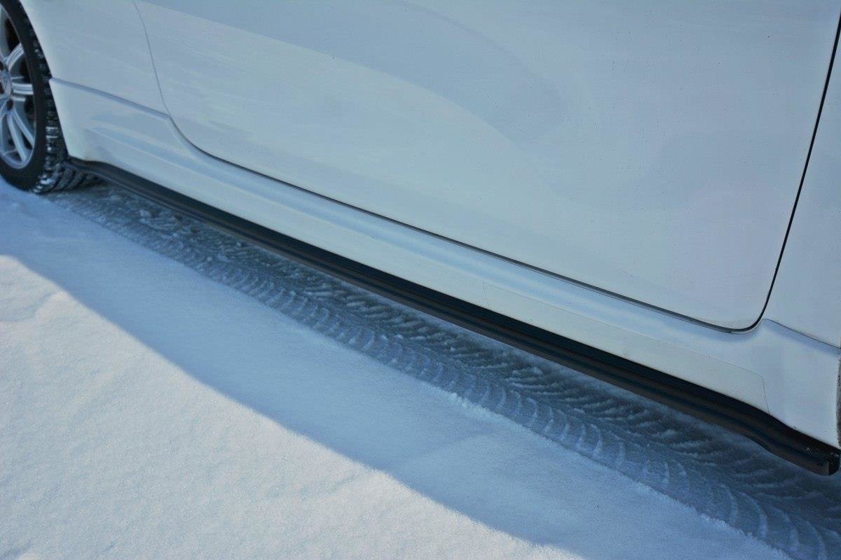 Street+ Seitenschweller Leisten passend für Kia Ceed GT MK2 schwarz Hochglanz – Ansicht 4