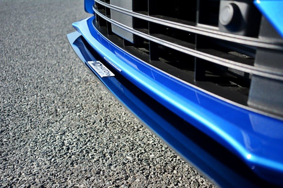 Sport Street+ Spoilerlippe Front Ansatz passend für Ford Focus ST / ST-Line Mk4 schwarz Hochglanz – Ansicht 1