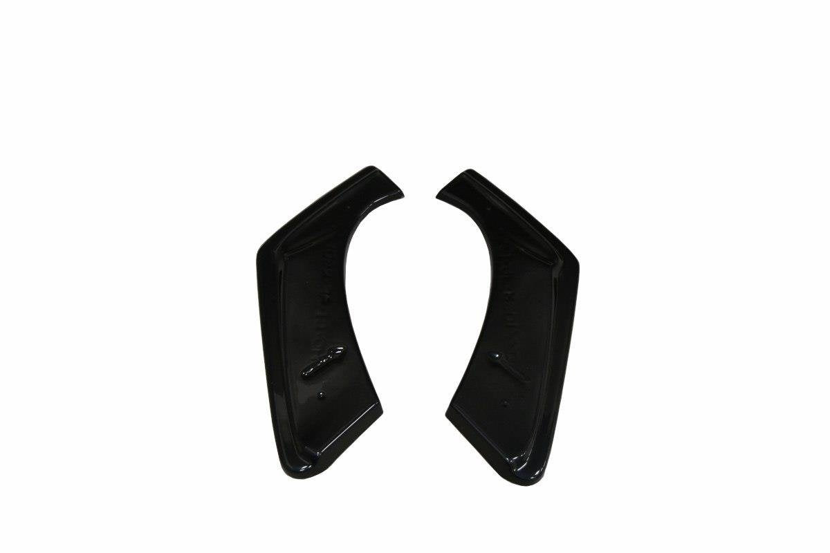 Heck Ansatz Flaps Diffusor passend für Honda Civic Mk9 Facelift schwarz Hochglanz – Ansicht 7