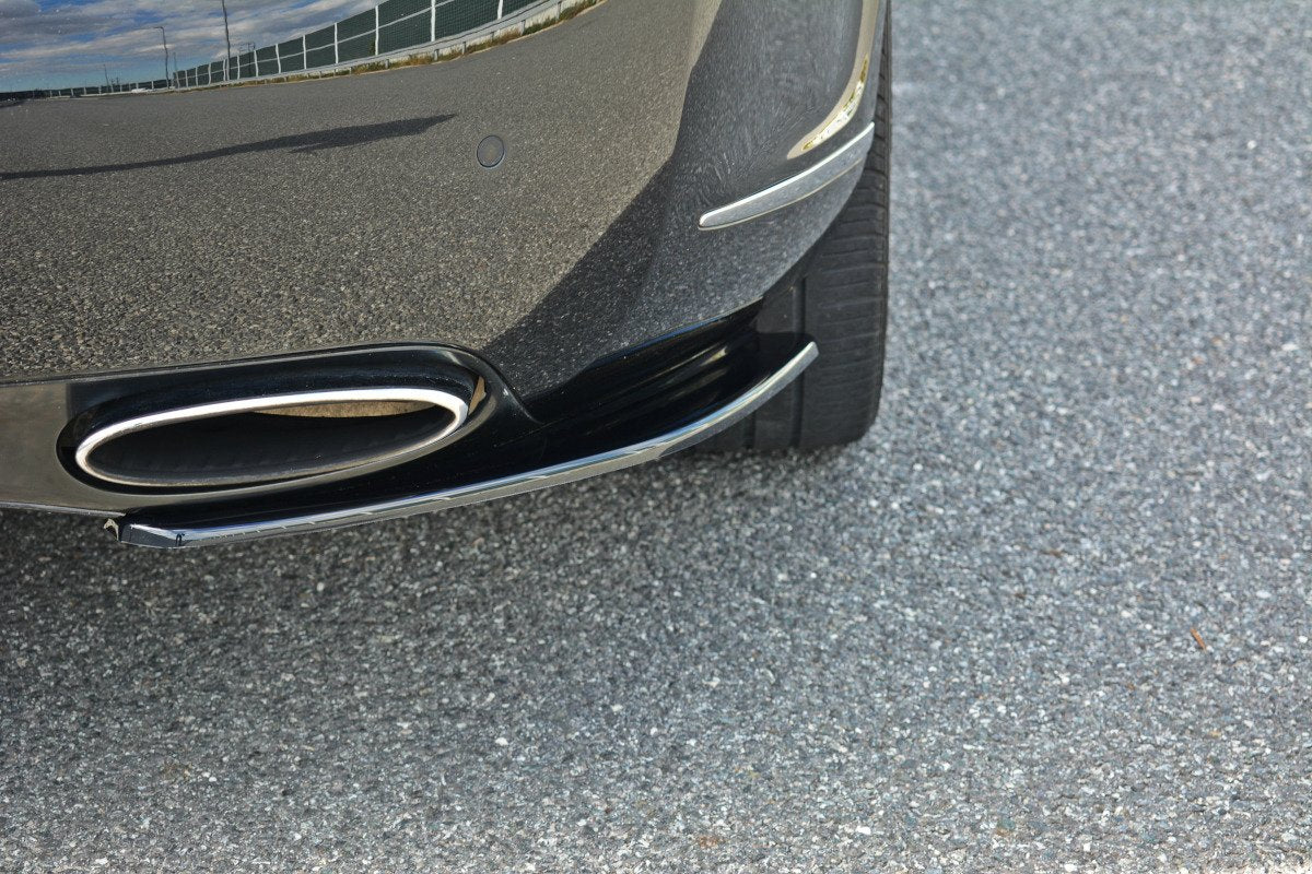 Heck Ansatz Flaps Diffusor passend für BENTLEY CONTINENTAL GT schwarz Hochglanz – Ansicht 4
