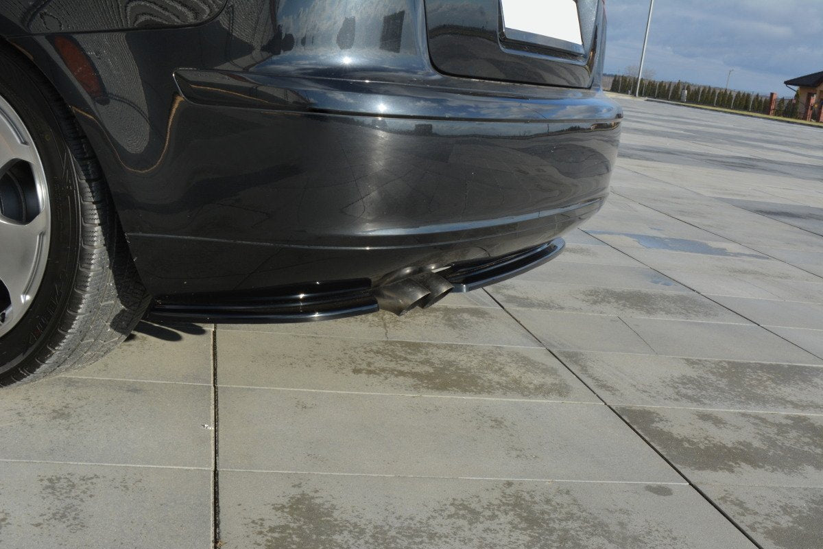 Splitter / Diffusor Heck Ansatz passend für Audi A3 Sportback 8P / 8P Facelift schwarz Hochglanz – Ansicht 1