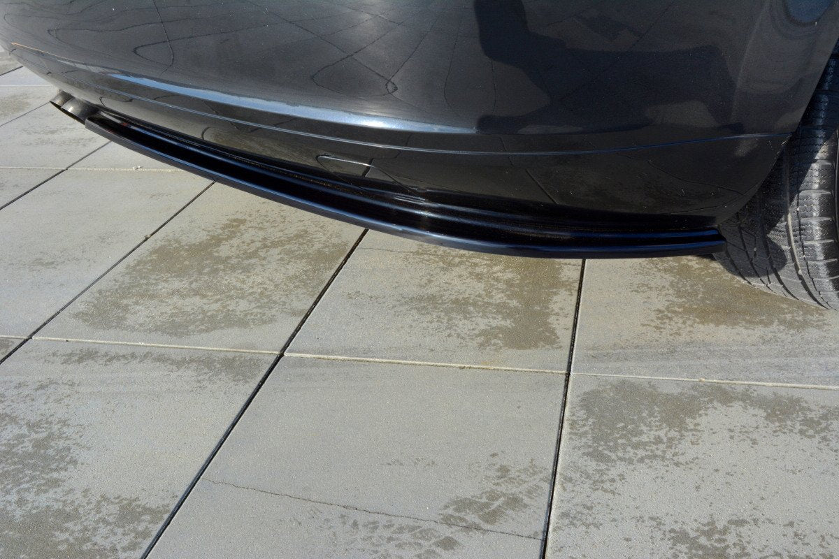 Splitter / Diffusor Heck Ansatz passend für Audi A3 Sportback 8P / 8P Facelift schwarz Hochglanz – Ansicht 3