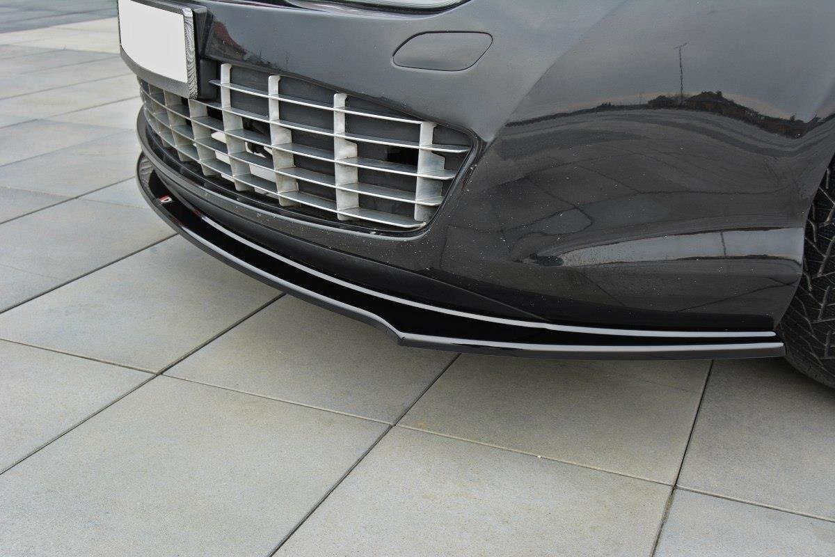Street+ Spoilerlippe Front Ansatz passend für Renault Laguna mk 3 Coupe schwarz Hochglanz – Ansicht 5