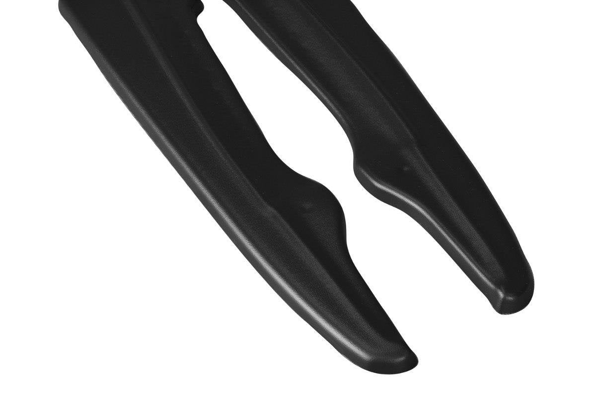 Heck Ansatz Flaps Diffusor passend für Mercedes - Benz E Coupe / Cabrio C207 Facelift / A207 Facelit schwarz Hochglanz – Ansicht 7