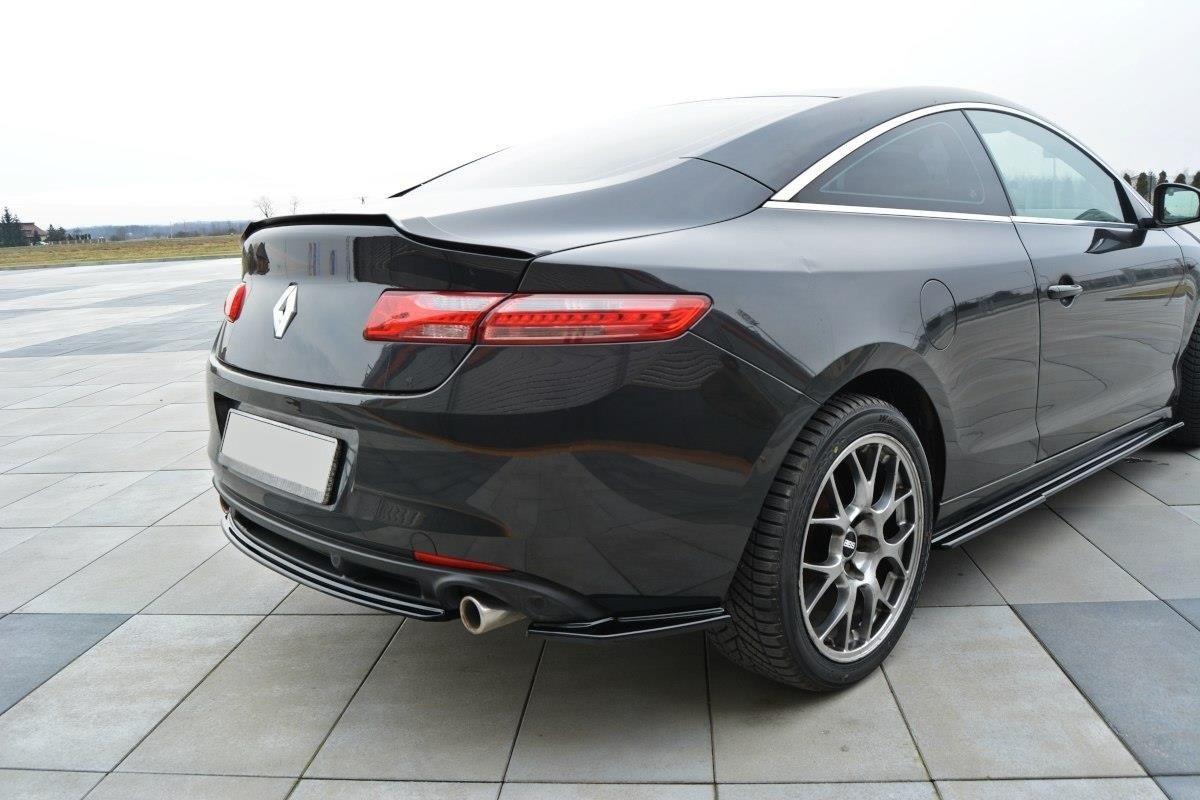 Heckspoiler Lippe Renault Laguna mk 3 Coupe schwarz Hochglanz – Ansicht 5