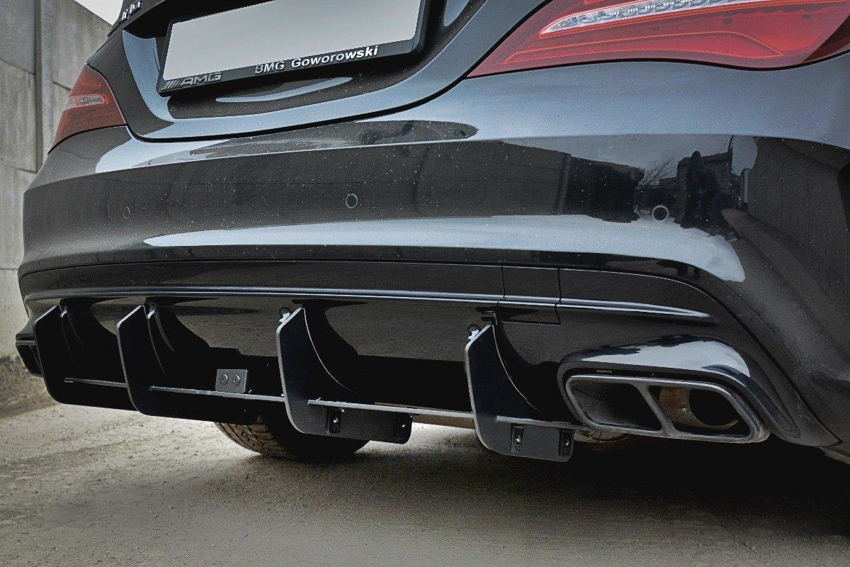 Heckschürze V.2 passend für Mercedes CLA A45 AMG C117 Facelift – Ansicht 1