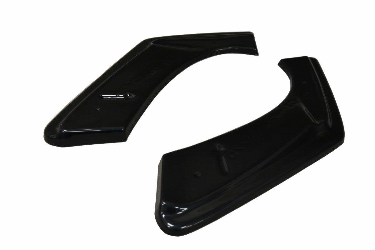 Heck Ansatz Flaps Diffusor passend für Honda Civic Mk9 Facelift schwarz Hochglanz – Ansicht 9