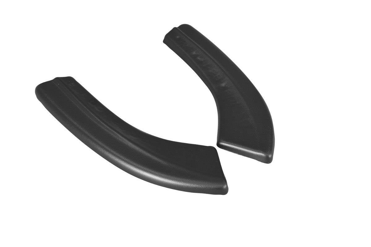 Heck Ansatz Flaps Diffusor passend für Skoda Rapid Spaceback schwarz Hochglanz – Ansicht 6