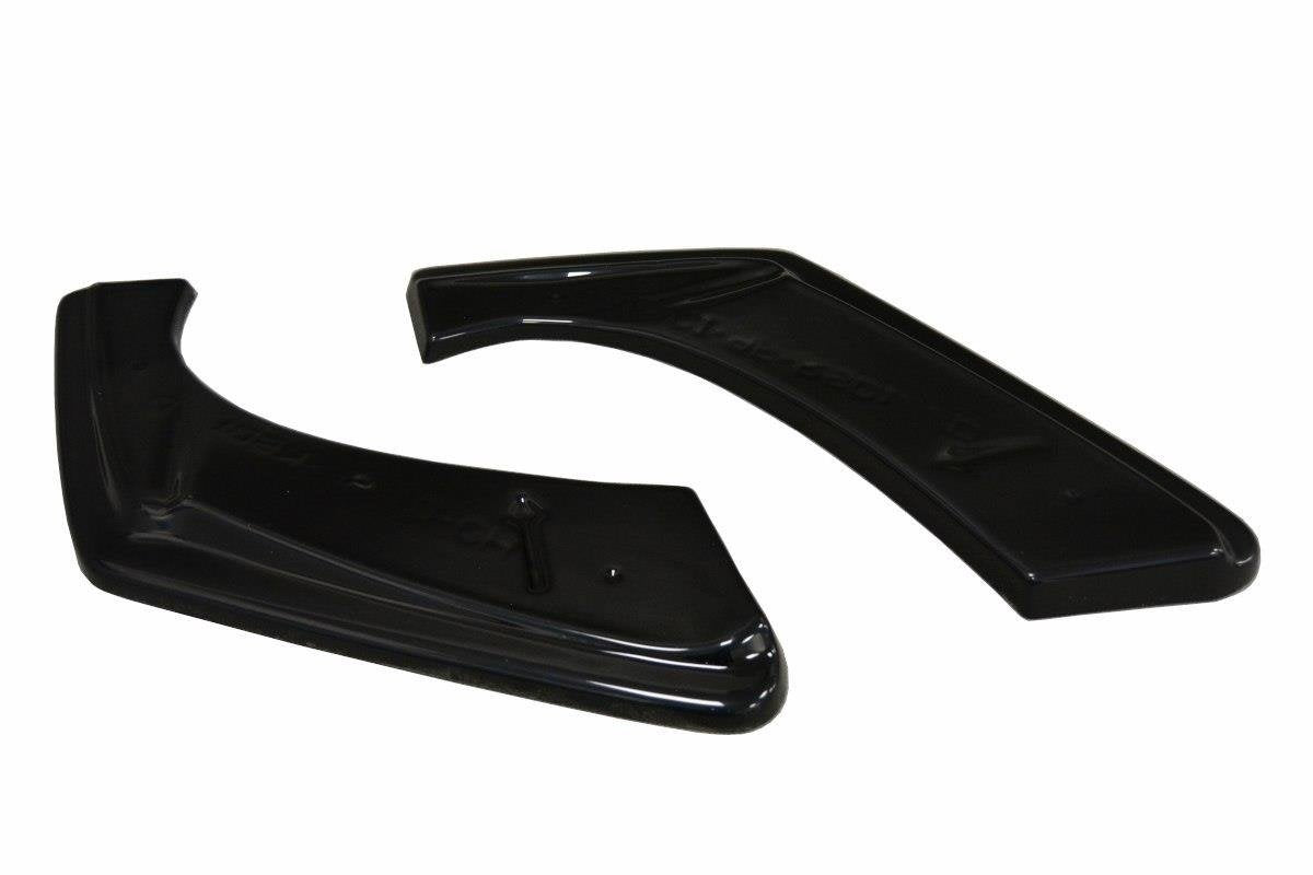 Heck Ansatz Flaps Diffusor passend für Honda Civic Mk9 Facelift schwarz Hochglanz – Ansicht 10