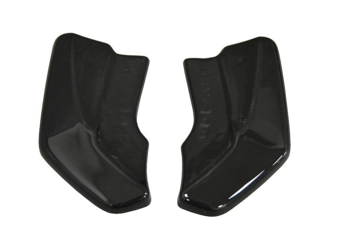 Heck Ansatz Flaps Diffusor passend für Audi Q2 Mk.1 schwarz Hochglanz – Ansicht 4