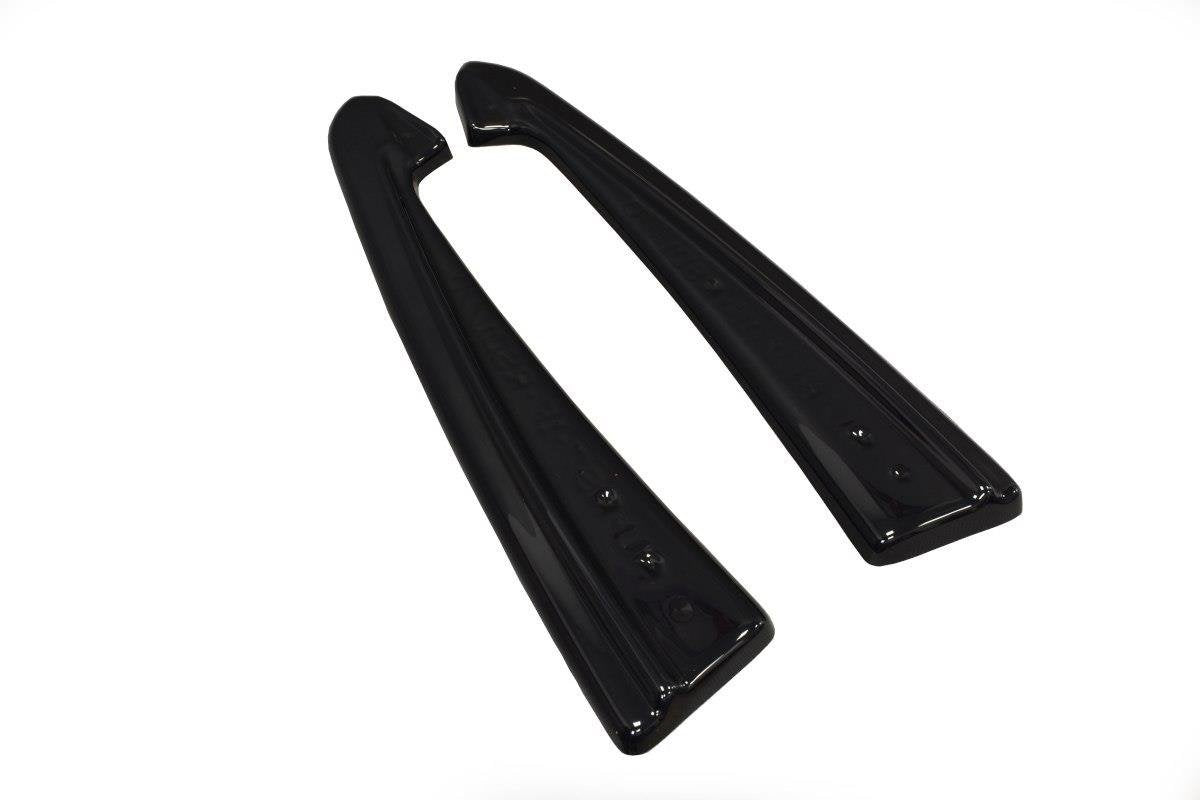Heck Ansatz Flaps Diffusor V.1 passend für Audi RS7 C7 schwarz Hochglanz – Ansicht 8
