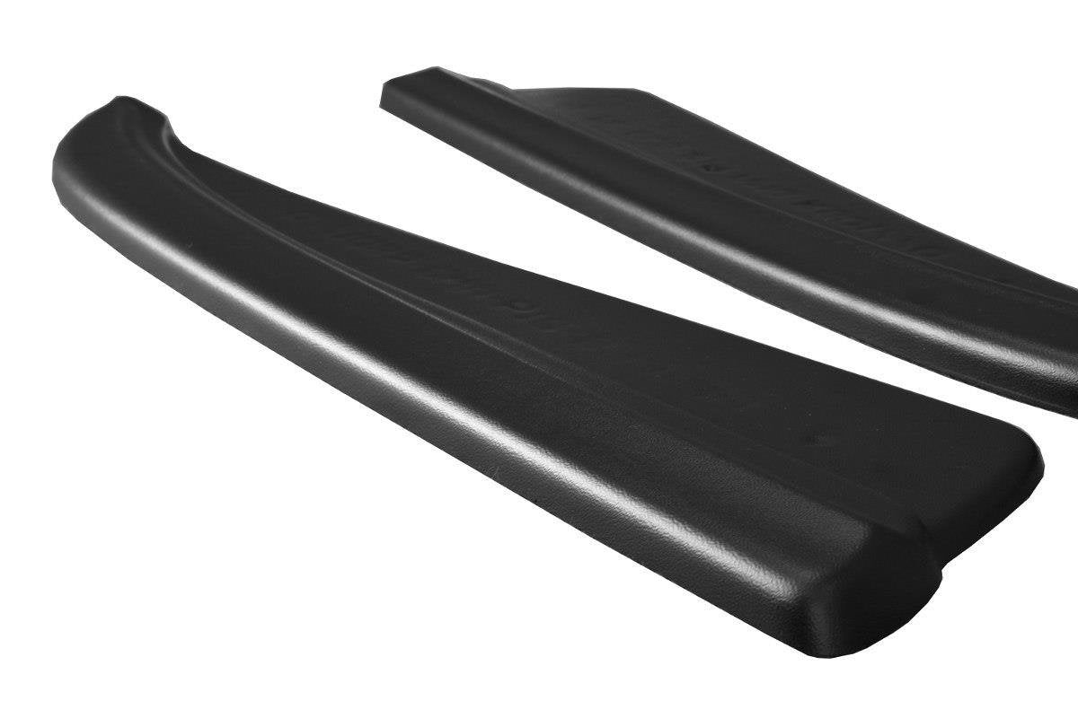 Heck Ansatz Flaps Diffusor passend für Mercedes CLS C219 55AMG schwarz Hochglanz – Ansicht 6