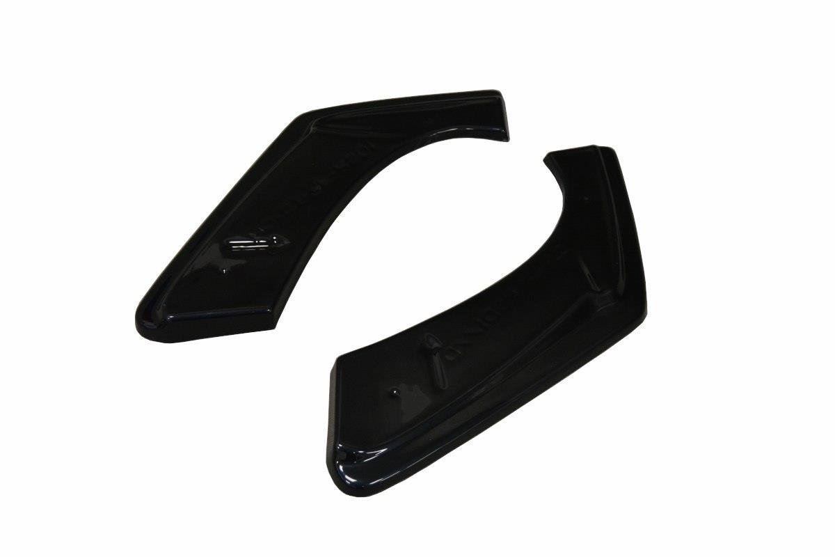 Heck Ansatz Flaps Diffusor passend für Honda Civic Mk9 Facelift schwarz Hochglanz – Ansicht 8