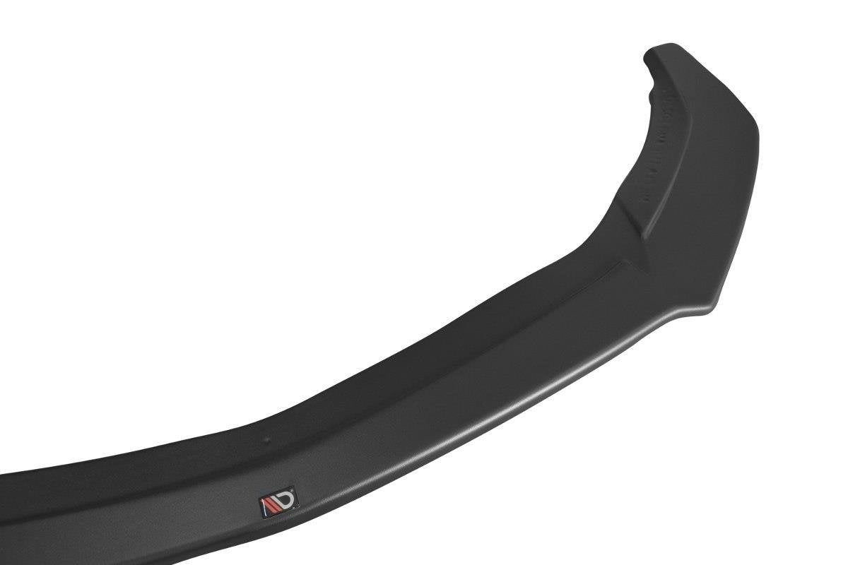 Street+ Spoilerlippe Front Ansatz V.2 passend für Mercedes CLA A45 AMG C117 Facelift schwarz Hochglanz – Ansicht 7