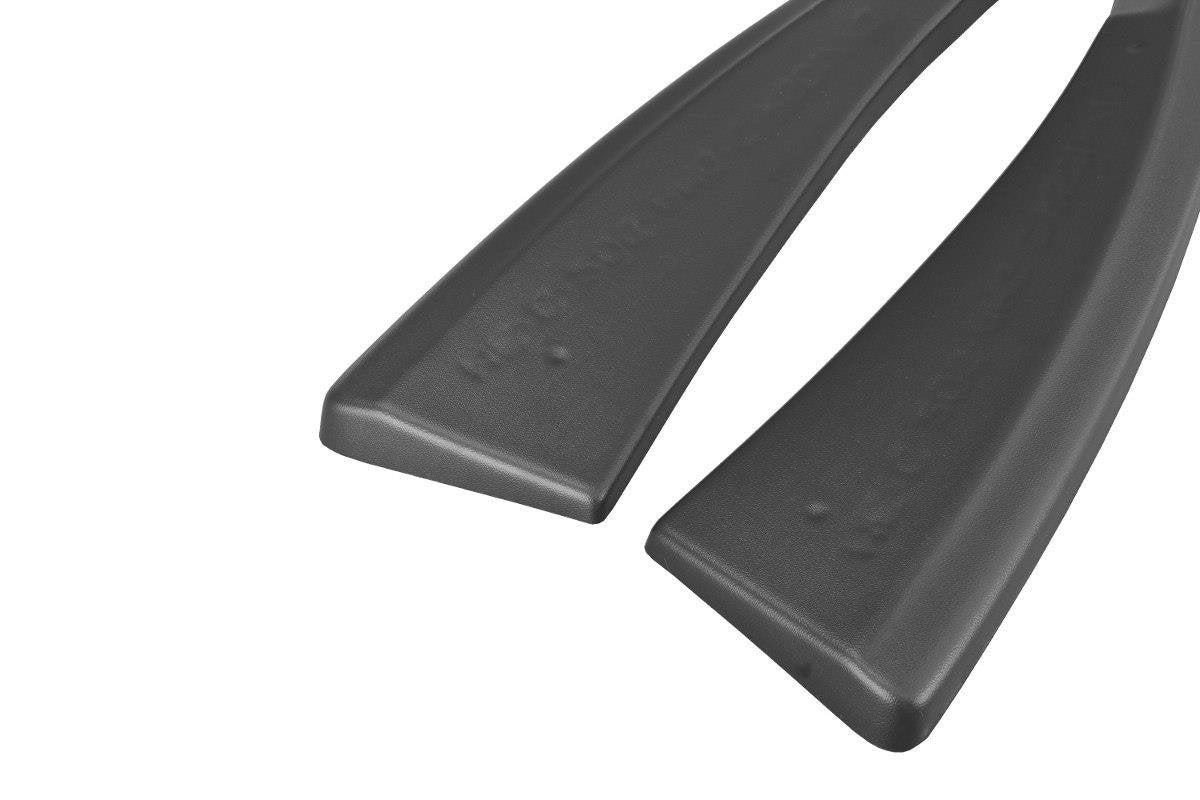 Heck Ansatz Flaps Diffusor passend für Mercedes C-Klasse C205 63 AMG Coupe schwarz Hochglanz – Ansicht 6