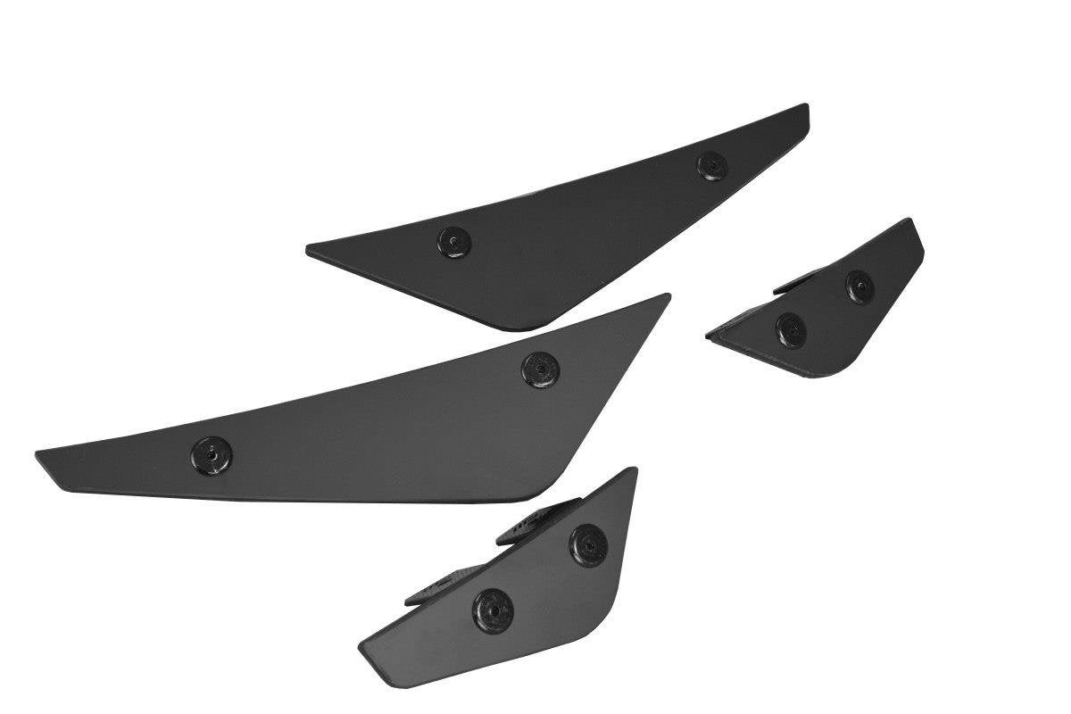 Stoßstangen Flaps Wings vorne Canards passend für Ford Fiesta Mk8 ST/ ST-Line – Ansicht 8