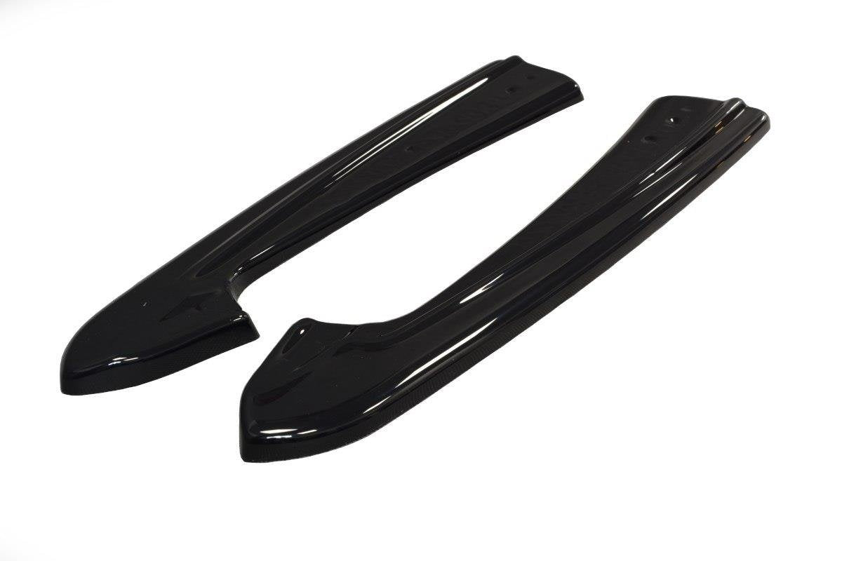 Heck Ansatz Flaps Diffusor V.1 passend für Audi RS7 C7 schwarz Hochglanz – Ansicht 6