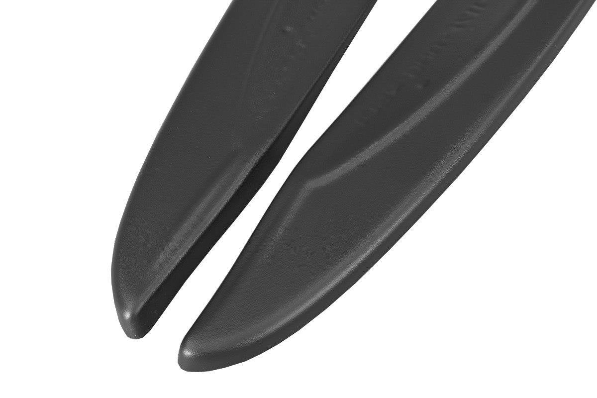 Heck Ansatz Flaps Diffusor passend für Mercedes CLA A45 AMG C117 Facelift schwarz Hochglanz – Ansicht 5
