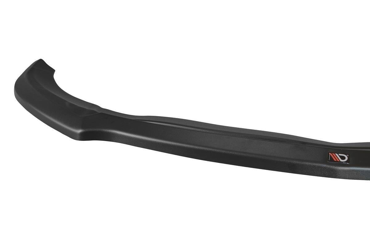 Street+ Spoilerlippe Front Ansatz V.1 passend für Mercedes A W176 AMG Facelift schwarz Hochglanz – Ansicht 7