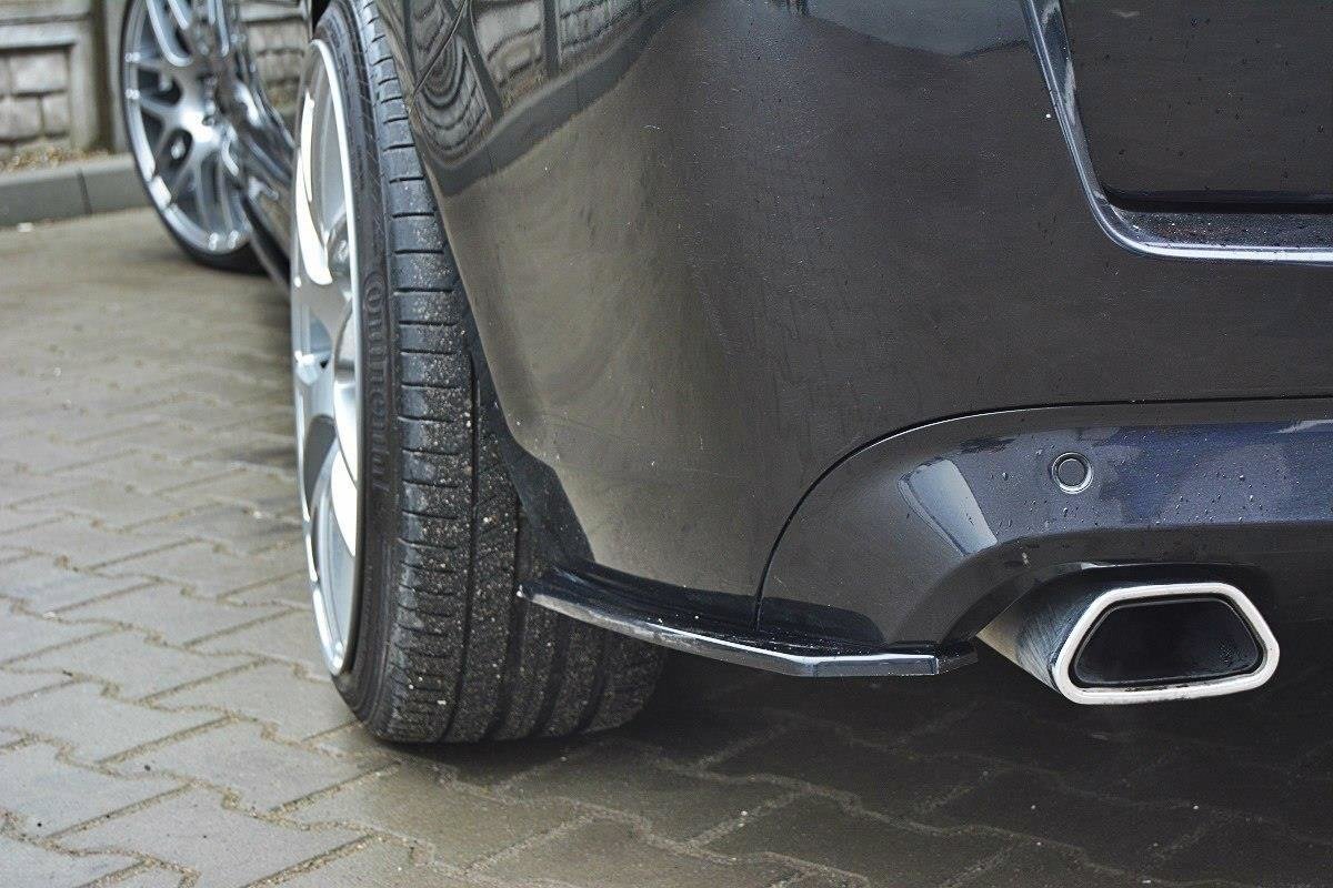 Heck Ansatz Flaps Diffusor passend für OPEL ZAFIRA B OPC / VXR schwarz Hochglanz – Ansicht 1