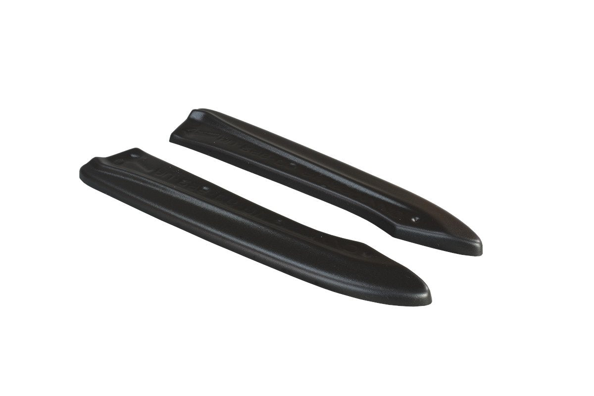 Heck Ansatz Flaps Diffusor passend für Audi RS6 C6 Avant schwarz Hochglanz – Ansicht 4