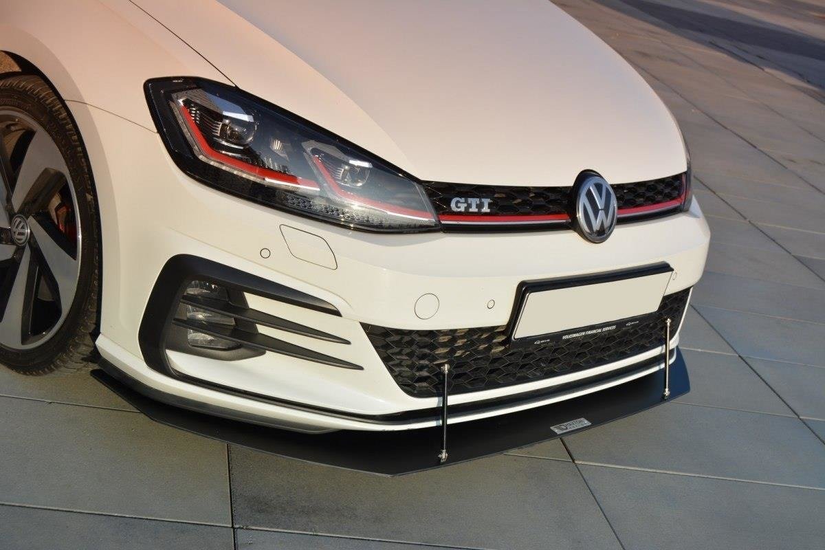 Front Sport Diffusor V.1 VW Golf GTI / GTD Mk7 Facelift – Ansicht 1