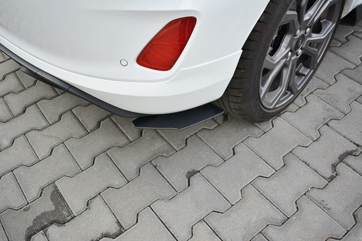 Sport Heck Ansatz Flaps Diffusor passend für Ford Fiesta Mk8 ST-Line – Ansicht 1