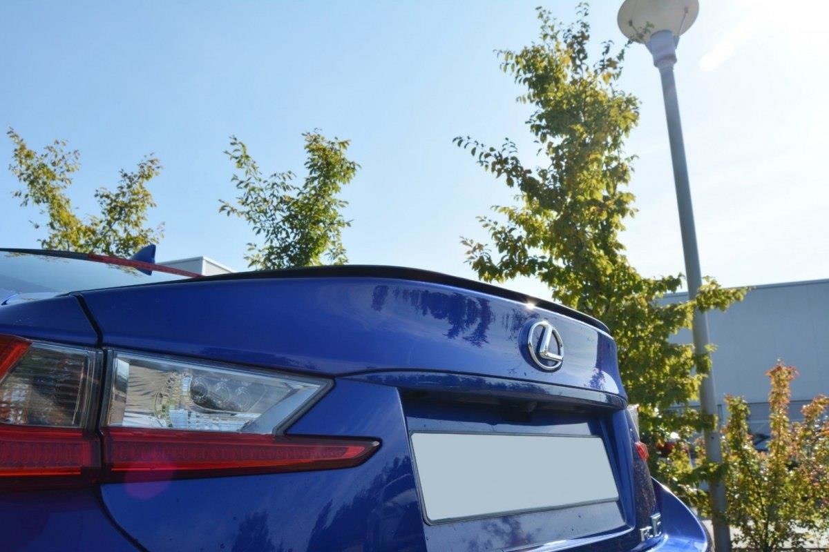 Heckspoiler Lippe Lexus RC F schwarz Hochglanz – Ansicht 1